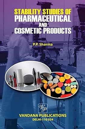 Stability Studies of Pharmaceutical & Cosmetic Products - Epub + Converted Pdf